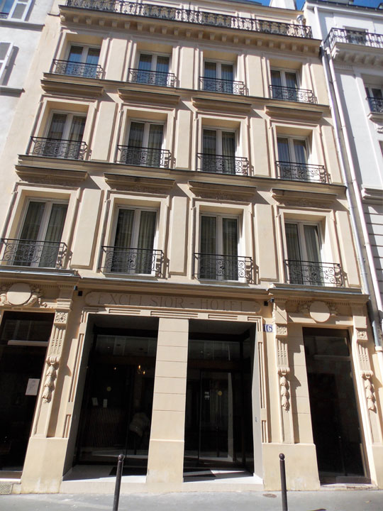 Le Baldaquin Hotel - Excelsior-Batignolles - Façade